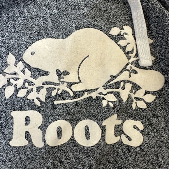 Roots original kanga hoodie salt and pepper size small - Picture 3 of 6